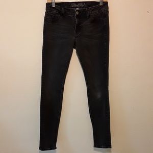 Miss me black "ASHLEY- Low rise Jegging" jeans EUC